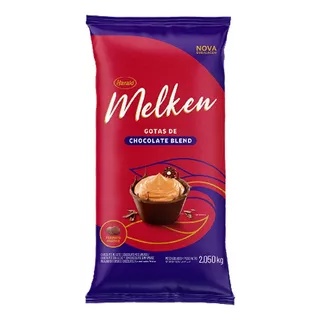 2kg Chocolate Blend Nobre Em Gotas Melken Harald