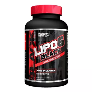 Lipo 6 Black Ultra Concentrate (con Sellos Y Resolución)60 Sabor Sin Sabor