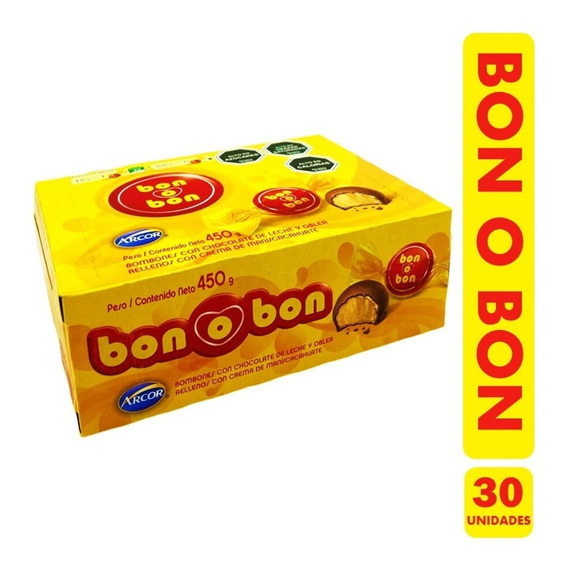 Caja De Bon O Bon - Bombones (caja Con 30 Unidades)
