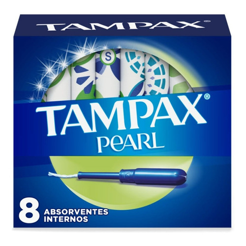 Tampones Tampax Pearl Super, 8 Un