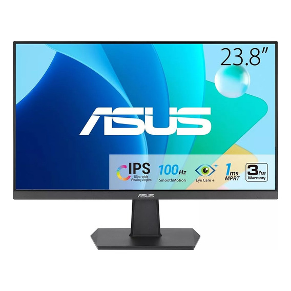 Monitor Asus 24  Fullhd Ips 100hz Adaptive Sync Hdmi Va24ehf