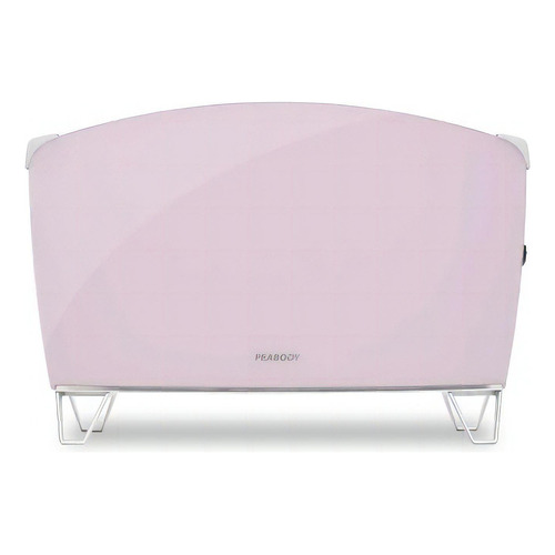 Convector Peabody Pe-bvc15p Doble Vidrio 1500w Ros Color Rosa