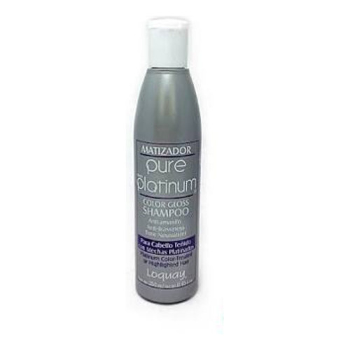 Shampoo Matizador Pure Platinum Anti-amarillos Loquay  250ml