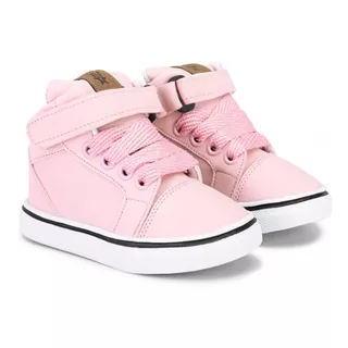 Zapatillas Para Bebes Botita Rosa Bebe Talles Del 17al 26