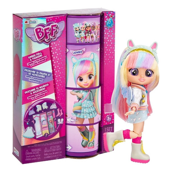 Muñeca Cry Babies Jenna 20cm Bff Serie 1 Original