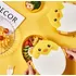 Lunchera Hermético Niño Pollito C/ Cubiertos 3 Div Belgrano Color Amarillo