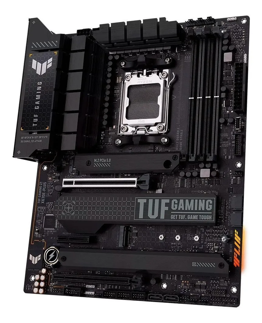Placa Mãe Asus Tuf Gaming X670e-plus Am5 90mb1bj0-c1bay0 Cor Preto