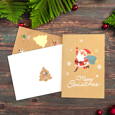 24 Tarjetas Regalo Felicitacion Navidad Con Sobres Pegatinas