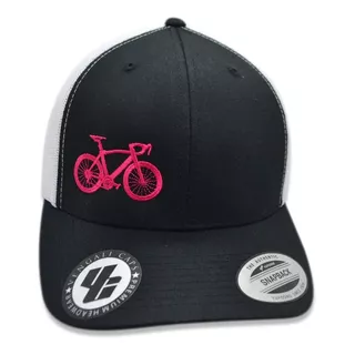 Gorra Trucker 6606t Mod. Road Bike Pink