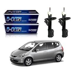  Par Amortecedor Dianteiro Fit 1.4 2003 A 2008