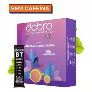 Bt Gel Carboidrato Beterraba Com Laranja Da Dobro Cx 10un