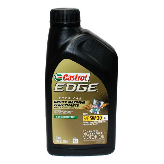 Aceite De Motor. Edge 5w-30 K, 1usqt Um Castrol Cas15e896-qu