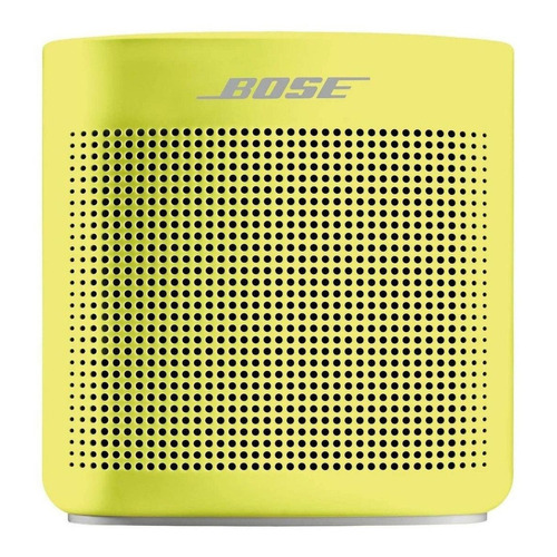 Parlante Bose SoundLink Color II portátil con bluetooth waterproof yellow citron 