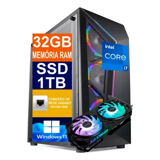 Pc Gamer Cpu I7 12700kf, Ssd 1tb M2, 32gb Ddr5, Rtx 4060 8gb