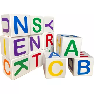 Cubos Abc - Material Didáctico Para Niños 