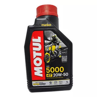 Aceite Para Motor Motul 5000 20w-50 Para Motos Y Cuatriciclos