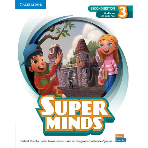 American English Super Minds 2ed Workbook With Digital Pack Level 3, De Puchta, Herbert. Editorial Cambridge, Tapa Blanda En Inglés, 2022