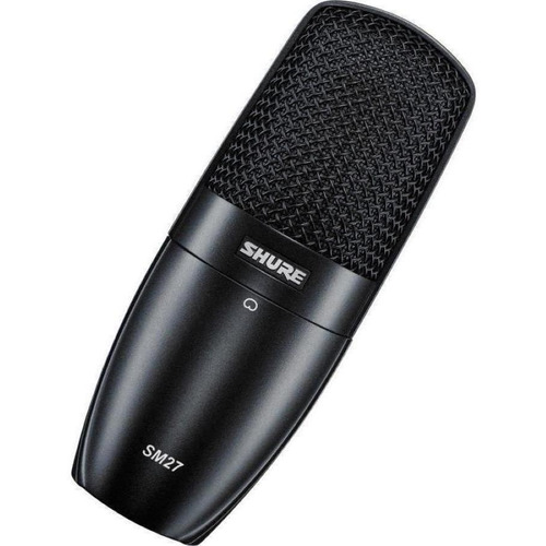 Sm27-sc Microfono Shure Cardioide Condensador Color Negro