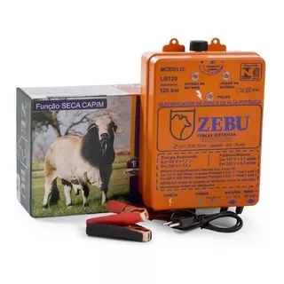 Eletrificador De Cerca Zebu 120km Luz Bivolt E Bat 12v