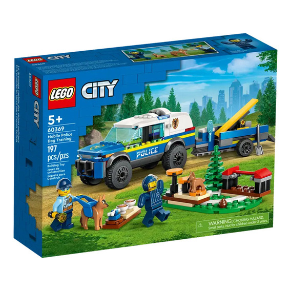 Entrenamiento Móvil Para Perros Policía Lego City
