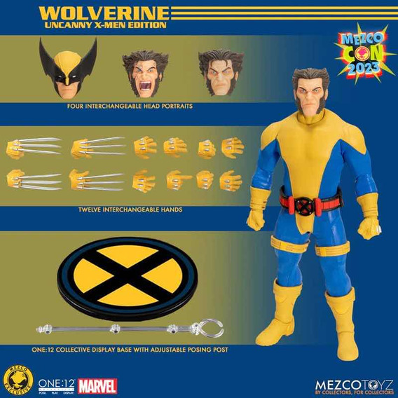 Wolverine X-men Marvel Mezco Toys One: 12 Sdcc 2023 Exclusiv