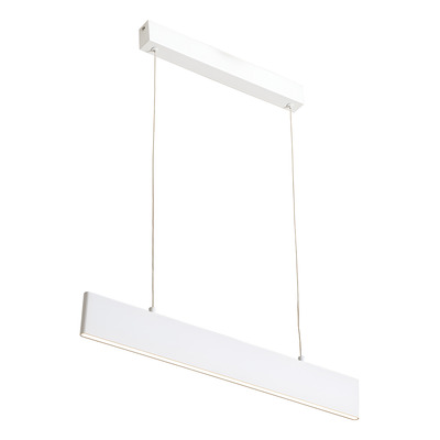Colgante Led Lineal L3725 B 30w 64cm Blanco Mks 