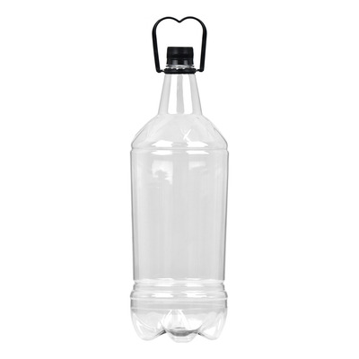 Kit 16 Garrafa (growler) 2l Pet 48g, Cristal, Tampa E Alça