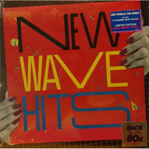 Vinilo 80 Hits New Wave Nuevo Sellado - Disco De Color