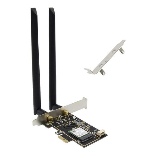 Placa PCI EXPRESS Wifi 1200mbps y Bluetooth 4.0 Amitosai Mts-pciew1200bt4pro con Chipset Intel 7260