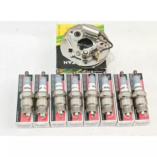 8pzs Bujías Motorcraft + Portaplatino Kem Ford V8 F150