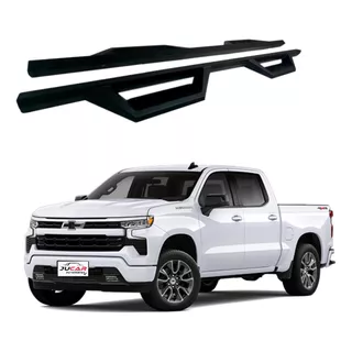 Estribos Doble Escalon Bronx Chevrolet Silverado D/c 2019-21