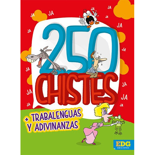 250 CHISTES, TRABALENGUAS Y ADIVINANZAS, de Guadal. Editorial Guadal, tapa blanda en español, 2022