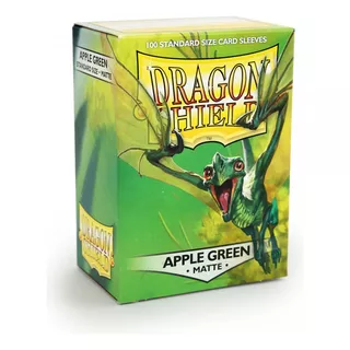 Protector De Cartas Dragon Shield Standard Matte Apple Green