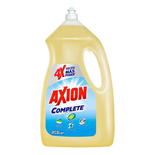 Jabón Liquido Axion Tricloro 2.8 Lts Lavatrastes