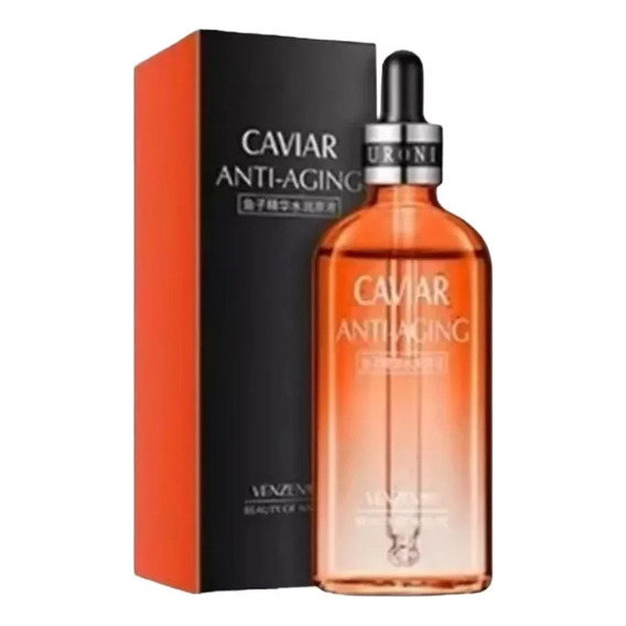 5 Serum Antiedad Caviar Negro Antiarrugas Regenerante