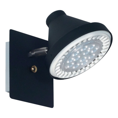 Aplique 1 Luz Spot Movil Conico Ar111 Apto Led Moderno Oslo