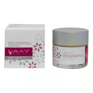 Crema Facial Resveratrol Manchas Y Arrugas Naay 50ml Tipo De Piel Todo Tipo De Piel