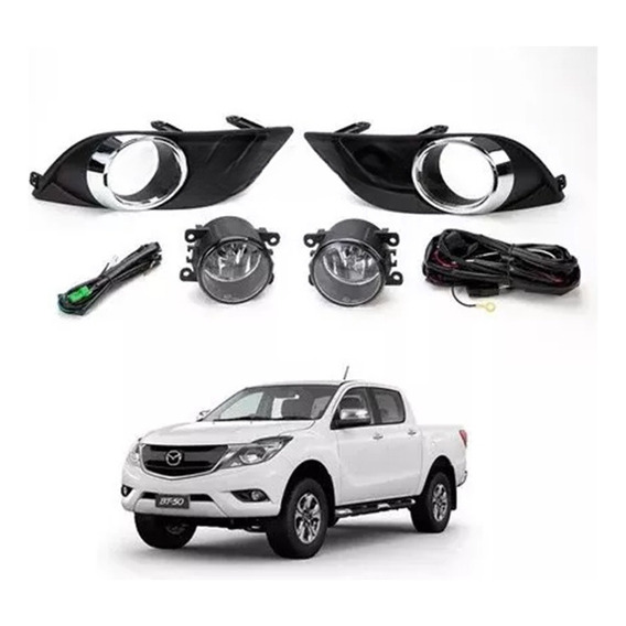 Kit Completo Neblineros Mazda Bt50 2016 Al 2019 / Emark