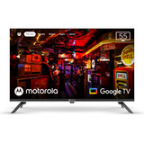 Smart Tv Motorola Google Tv 55 Uhd 4k Hdr + Comando De Voz