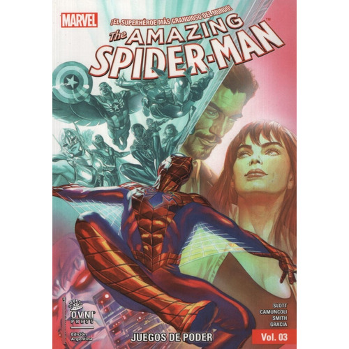 Juegos De Poder - The Amazing Spiderman Vol.3 - Marvel Comics, de Marvel Comics. Editorial OVNI Press, tapa blanda en español