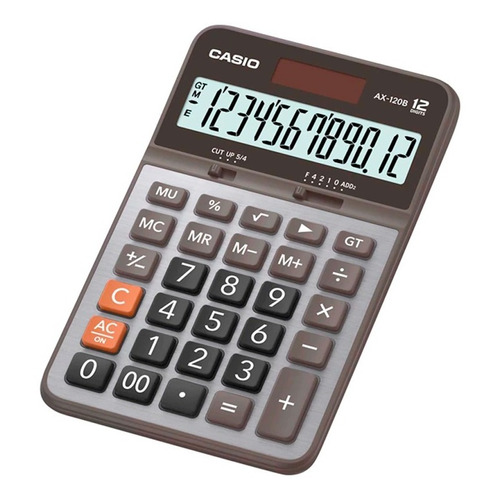 Calculadora Escritorio Casio Mx-12b Pantalla Extra Grande Oy Color Negro