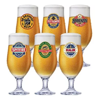 Jogo De Taças De Cerveja 320 Ml 6 Pcs