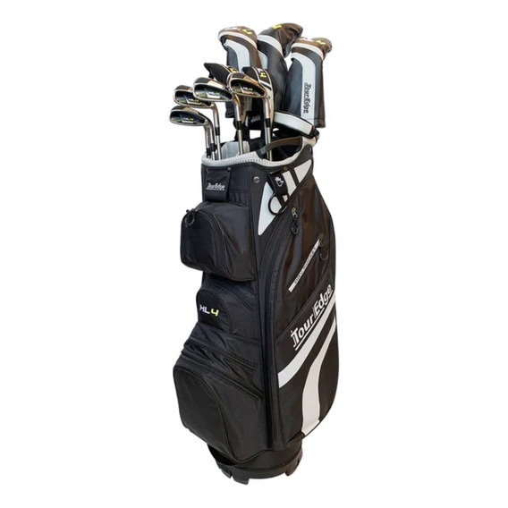 Set Juego Completo Palos De Golf Tour Edge Hl4 To-go 12 Pcs Color Negro