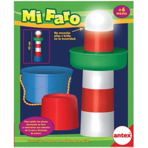 Mi Faro Juego De Apilar Y Encastre Antex