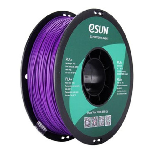 Filamento Esun Pla+ 1.75mm Impresora 3d Color Violeta