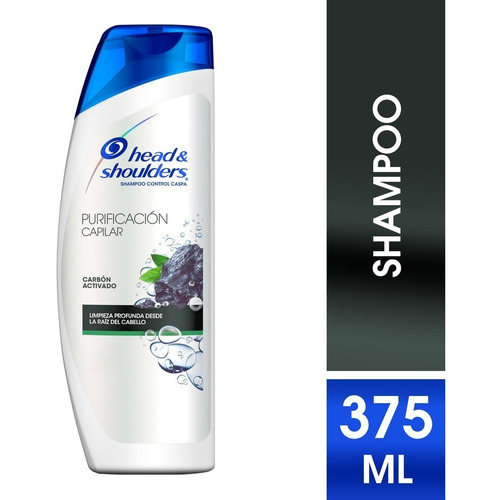 Shampoo Head & Shoulders Purificación Capilar Botella 375ml