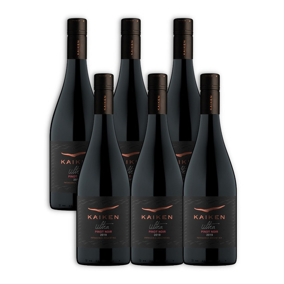 Kaiken Ultra Vino Pinot Noir Caja X6u 750ml Luján De Cuyo