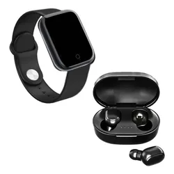 Fone Ouvido Bluetooth Para Samsung Xaiomi iPhone + Relógio no Mercado Livre com oferta e cupom de desconto