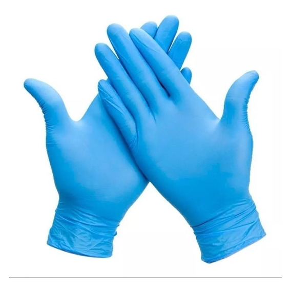 Guantes De Vitrilo Caja 100 Unidades Libre De Latex