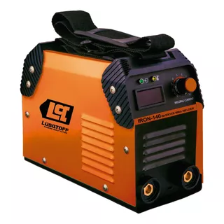 Soldadora Inverter Lüsqtoff Iron-140 Naranja Y Negra 50hz/60hz 220v